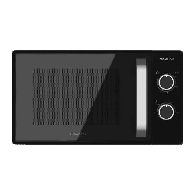 Cecotec Grandheat 3050 Microondas de 20 litros de capacidad con revestimiento Anti-Dirt iTech y tecnología 3DWave. Microondas