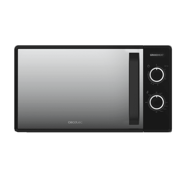 Cecotec Grandheat 3140 Mirror M Microondas De 20 Litros De Capacidad Con Grill Con Revestimiento Anti-Dirt ITech Y Tecnología 3DWave. Microondas