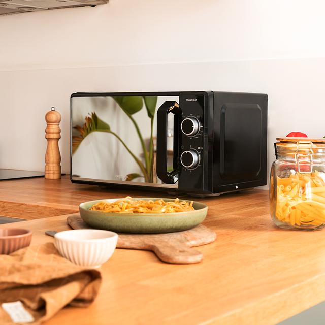 Cecotec Grandheat 3140 Mirror M Microondas De 20 Litros De Capacidad Con Grill Con Revestimiento Anti-Dirt ITech Y Tecnología 3DWave. Microondas