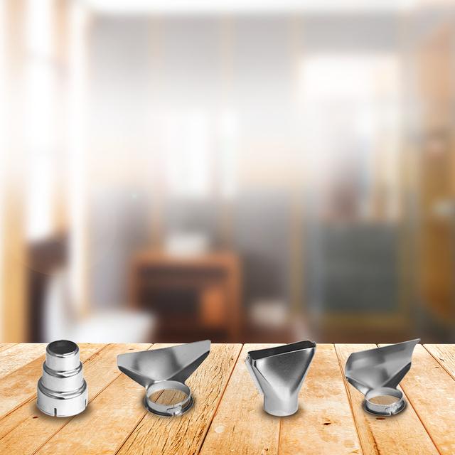 Cecotec Hell Gun 7500 Full Equip Pistola De Calor Con 2000W De Potencia. Velocidad De Aire Regulable. Rango De Temperatura De 50ºC A 550ºC. Incluye 4 Cabezales Intercambiables Y Maletín. Calentamiento Ultrarrápido. Pistola D