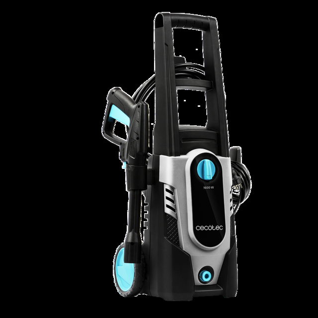 Cecotec HidroBoost 1600 Car&Bike. Hidrolimpiadora Con 1600 W Especial Para Coche Y Bici. Compacta Potente Y Portátil. Botella Para Jabón Y Cepillos Especiales. Caudal Máx 426 L/h 135 Bar Hidrolimpiadora / Limpiadora De Alta P