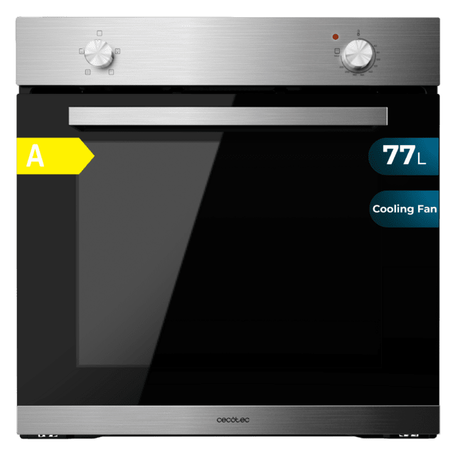 Cecotec Horno Bolero Hexa C126000 Line+ A Horno Integrable de 77l de capacidad 4 funciones 2800W. Horno Integrable