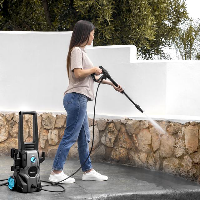 Cecotec HydroBoost 1400 EasyGo Hidrolimpiadora -. Especial Para El Hogar El Jardín O El Coche. Potente Eficaz Y Fácil De Transportar. Hidrolimpiadora