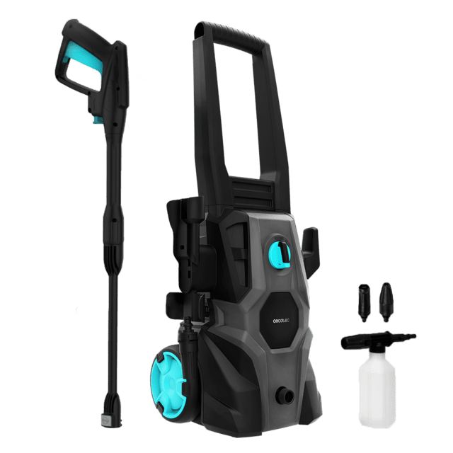 Cecotec HydroBoost 1400 EasyGo Hidrolimpiadora -. Especial para el hogar el jardín o el coche. Potente eficaz y fácil de transportar. Hidrolimpiadora