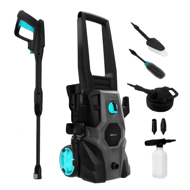 Cecotec HydroBoost 1600 Car&Garden Hidrolimpiadora. Especial para el hogar el jardín o el coche. Potente eficaz y fácil de transportar. Hidrolimpiadora