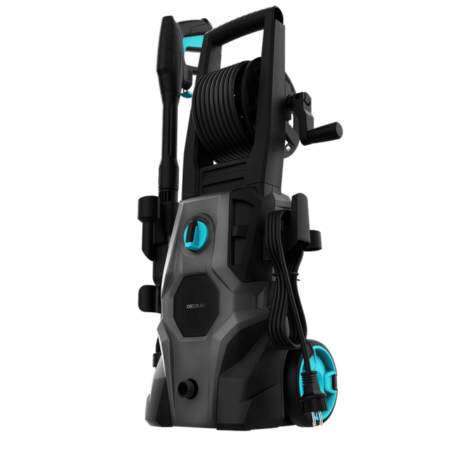 Cecotec HydroBoost 2000 Car&Garden Hidrolimpiadora Especial Para El Hogar El Jardín O El Coche. Potente Eficaz Y Fácil De Transportar. Potencia Máxima De 2000 W. Caudal Máximo De 450 L/h. 150 Bares De Presión Máxima Admiti