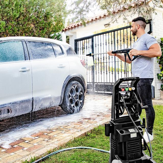 Cecotec HydroBoost 3200 TotalClean M Hidrolimpiadora Con Motor Brushless. Especial Para El Hogar El Jardín O El Coche. Potente Eficaz Y Fácil De Transportar. Máxima Potencia De 3200W. Hidrolimpiadora