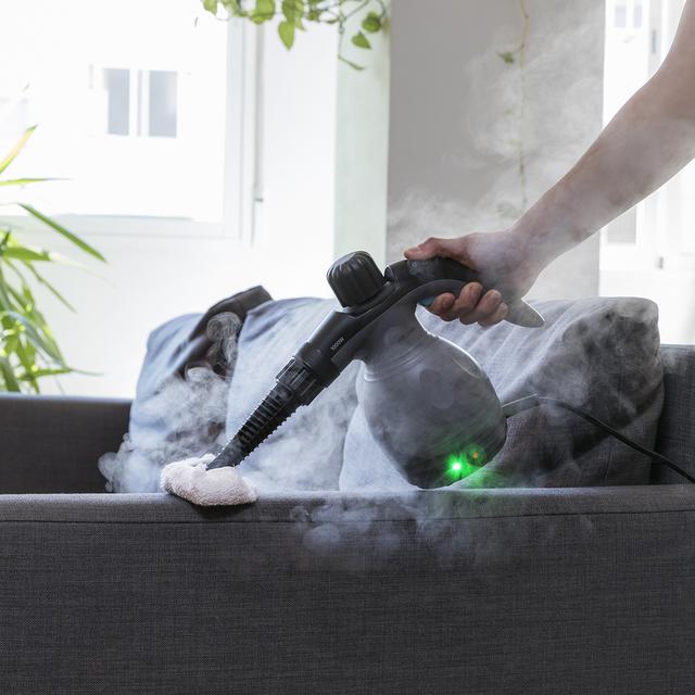 Cecotec HydroSteam 1030 Active. Vaporeta De Mano Con Potencia Máxima 1000W Depósito De 350 Ml 3 Bares De Presión 30 G/min Caudal De Vapor Vaporeta De Mano / Limpiador A Vapor
