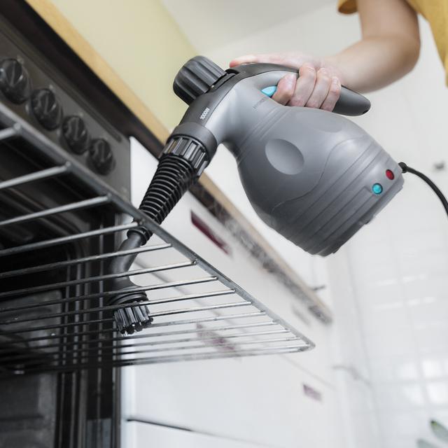 Cecotec HydroSteam 1030 Active. Vaporeta De Mano Con Potencia Máxima 1000W Depósito De 350 Ml 3 Bares De Presión 30 G/min Caudal De Vapor Vaporeta De Mano / Limpiador A Vapor