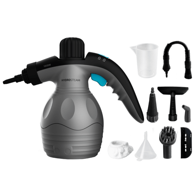 Cecotec HydroSteam 1030 Active. Vaporeta de Mano con Potencia máxima 1000W Depósito de 350 ml 3 Bares de presión 30 g/min caudal de Vapor Vaporeta de mano / Limpiador a vapor