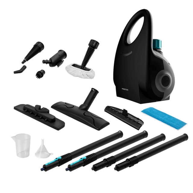 Cecotec HydroSteam 2030 Active. Vaporeta de Trineo 2000 W Depósito 750 ml 4 bares de Presión 35g/min de caudal vapor Radio de Acción hasta 6 metros Incluye 12 Accesorios Vaporetas de mano