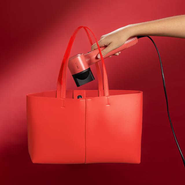 Cecotec IoniCare RockStar Style Red Secador Muy Compacto Y Ligero Con Motor Brushless De 1500W Y 110000 Rpm. Secador De Pelo