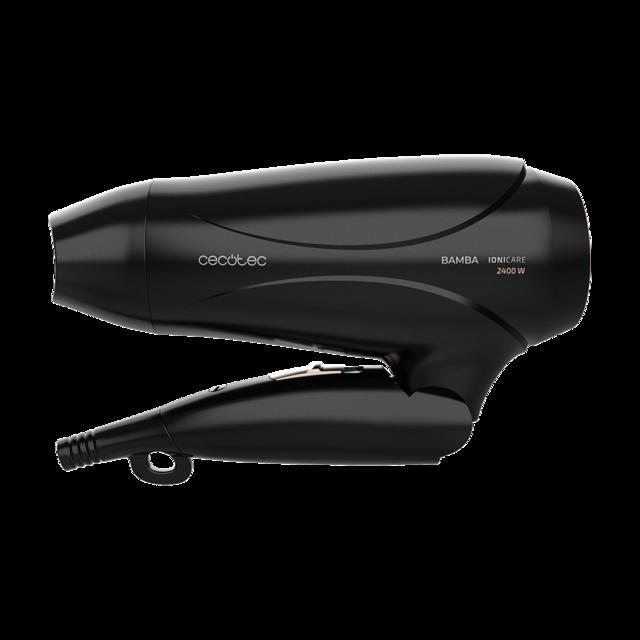 Cecotec Ionico Bamba IoniCare 5450 Power&Go Pro Fire Secador De Pelo Con 2400 W De Potencia Con Difusor Ion Real Gran Caudal Función De Aire Frío (Bronce) Secador De Pelo De Viaje Iónico Con Difusor