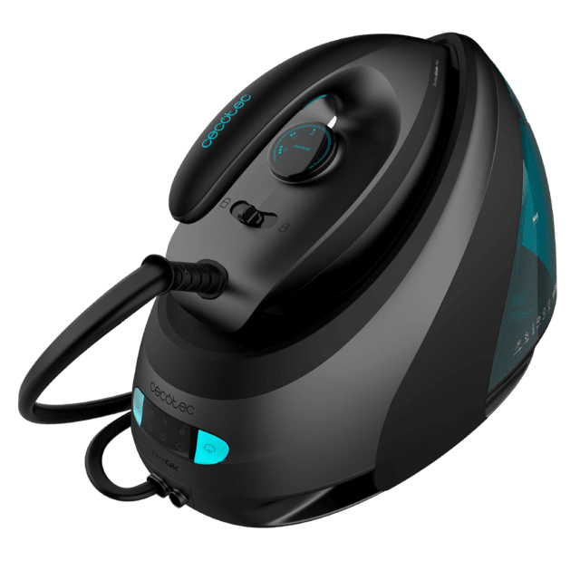 Cecotec Iron Professional Centro De Planchado Ultrapotente Con Calderín Con 15 Bares De Presión Potencia De 3000W Con Revestimiento De Oxido De Titanio Y Sistema De Limpieza Automatico. Centro De Planchado 3000 W
