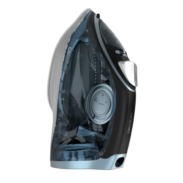 Cecotec IronHero 2600 Vital Plancha Horizontal Con 2600 W Golpe De Vapor 200 G/min Y Suela De Gran Resistencia Con Un Deslizamiento Perfecto. Plancha Horizontal