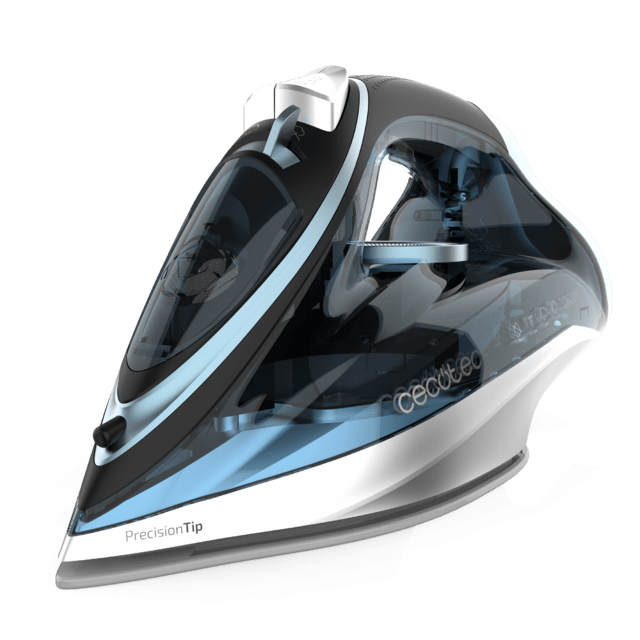 Cecotec IronHero 2600 Vital Plancha horizontal con 2600 W golpe de vapor 200 g/min y suela de gran resistencia con un deslizamiento perfecto. Plancha horizontal