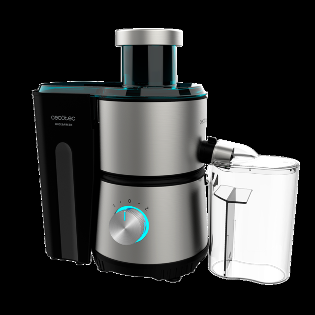 Cecotec Juice&Fresh 400 Titan - Licuadora Orbital (400 W 20000 Rpm De Velocidad Tamaño Compacto 2 Velocidades Disco Con Recubrimiento De Titanio Negro Sistema Antigoteo Jarra 350 Ml) Negro Licuadora Orbital