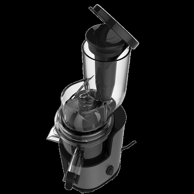 Cecotec Juice&Live 2500 EasyClean Licuadora De Prensa Fría Con 200 W De Potencia Filtro EasyClean De Fácil Limpieza Y Canal XL De Doble Entrada Para Frutas Y Verduras Enteras. Licuadora De Prensa Fría