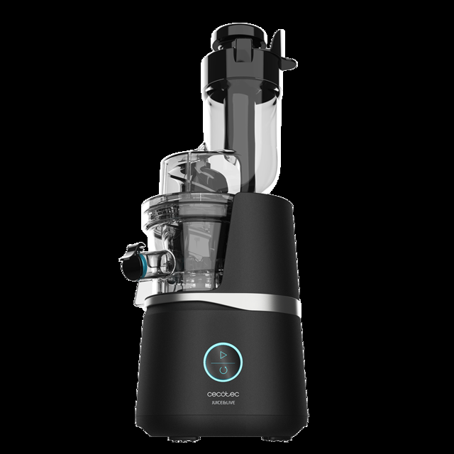 Cecotec Juice&Live 3000 EasyClean. Licuadora Con Motor De 150 W Sistema De Prensado Frío Filtro De Fácil Limpieza Velocidad Lenta De 50 RPM Canal XL Para Frutas Y Verduras Enteras Libre De BPA Licuadora Prensado En Frío  