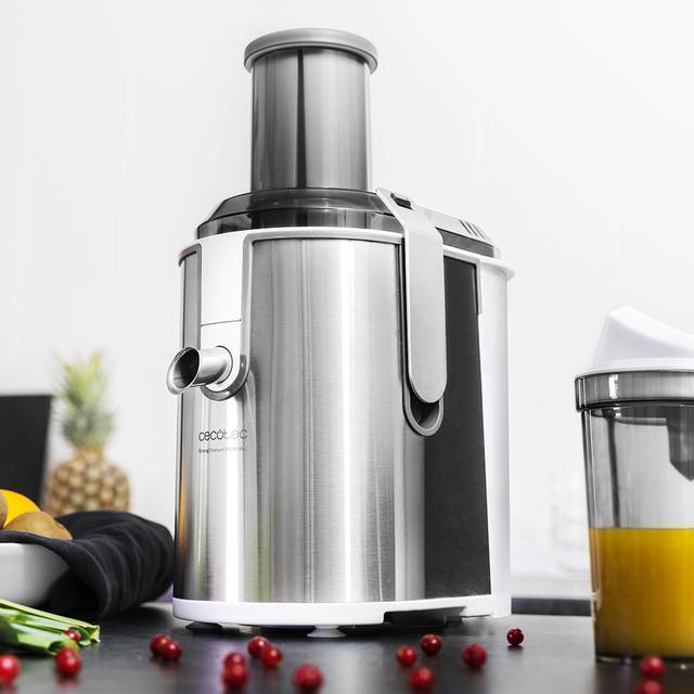 Cecotec Licuadora StrongTitanium 19000 XXL Licuadora Orbital Con 2000 W Disco Con Recubrimiento De Titanio Y Canal De Entrada XXL. Licuadora Orbital