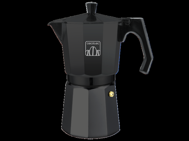 Cecotec Mokclassic 900 Blackk Cafetera Moka Cafetera Italiana Fabricada En Aluminio Fundido Hacer Café Con El Mejor Cuerpo Y Aroma Para 9 Tazas De Café Cafetera Italiana 9 Tazas  