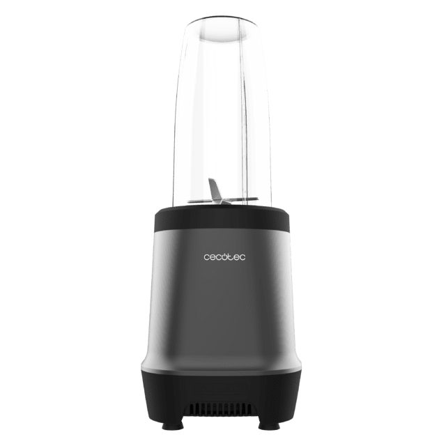 Cecotec Nutriblender Fusion Batidora Nutriblender De Smoothies Con 2 Vasos Portátiles 6 Cuchillas De Acero Inoxidable Con Recubrimiento De Titanio Negro Y 1000 W De Potencia. Batidora Nutriblender De Smoothies