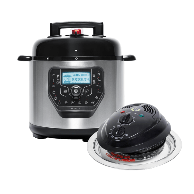 Cecotec Olla GM Modelo H Deluxe + Cabezal de horno Olla programable y cabezal de horno