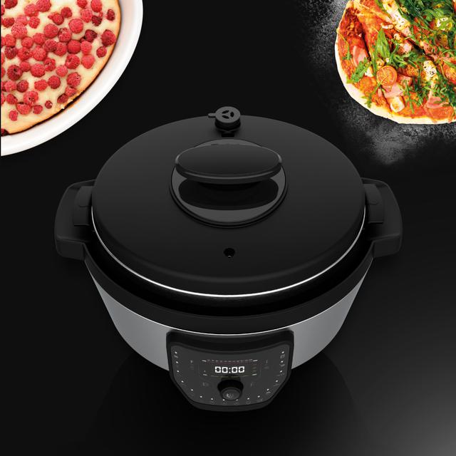 Cecotec Olla Programable GM Modelo H Ovall. 1000 W Programable 24 Horas Capacidad 8 Litros Sistema De Cocción Inteligente Temperatura Y Presión Ajustable Incluye Recetario Olla Programable Eléctrica  