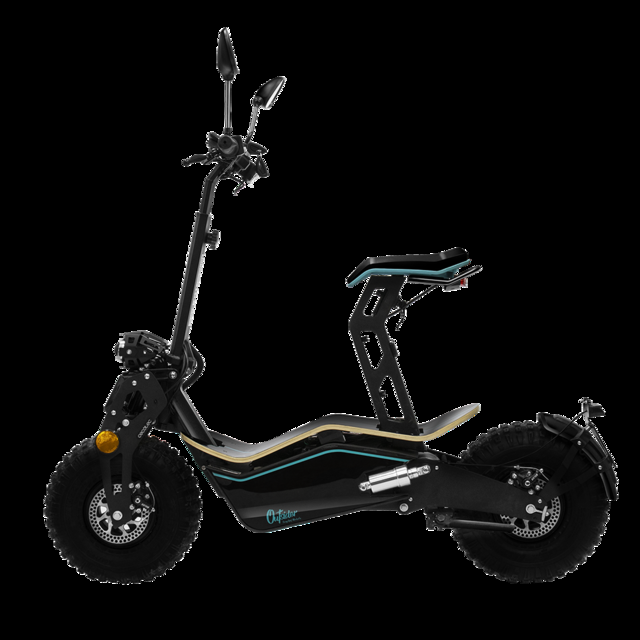 Cecotec Outsider Demigod Makalu Homologado. Ciclomotor Eléctrico Con Potencia Máx. De 1600W Ruedas Tubeless XXL Con Tacos Y Sistema Antirreventones Autonomía De 30km Velocidad Máx. De Hasta 45 Km/h. Ciclomotor Eléctrico
