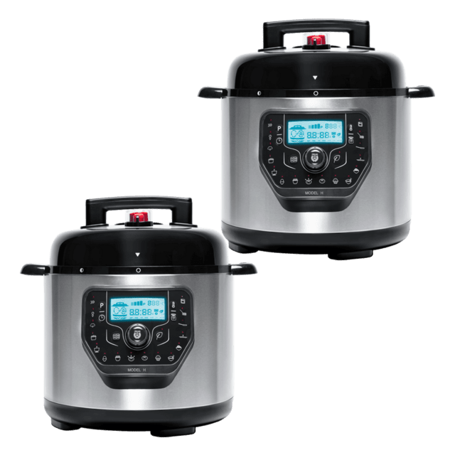 Cecotec Pack 2 Ollas H Deluxe Pack de 2 Olla programable eléctrica
