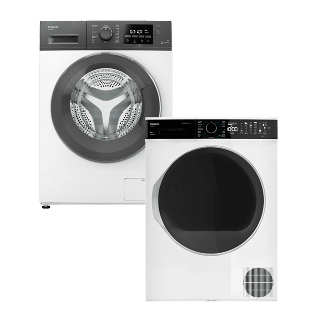 Cecotec Pack Bolero DressCode 8200 Inverter + Bolero DressCode Dry 8500Lavadora y Secadora