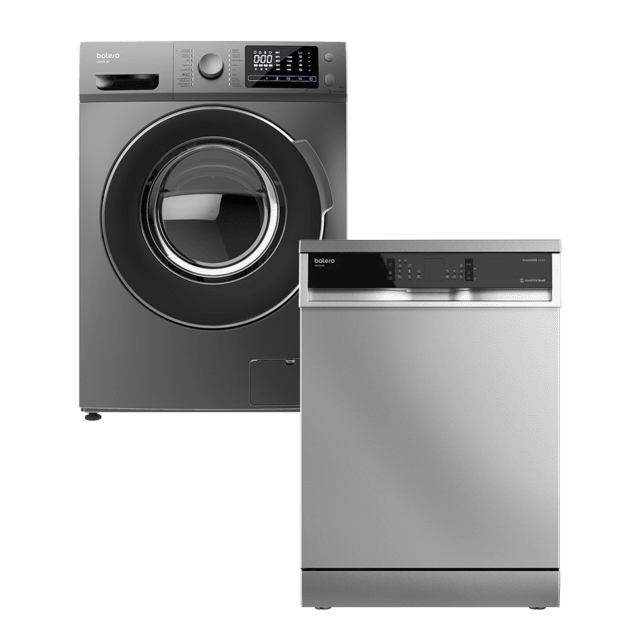 Cecotec Pack Bolero DressCode 9600 Inverter Steel + Bolero Aguazero 6400 InoxLavadora y Lavavajillas