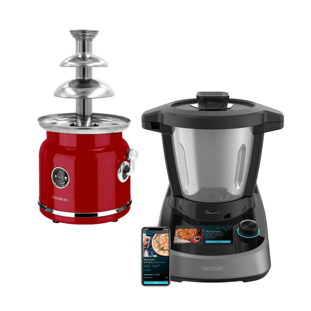 Cecotec Pack Fun Chocolicious + Robot de Cocina Mambo TouchFuente de chocolate y robot de cocina
