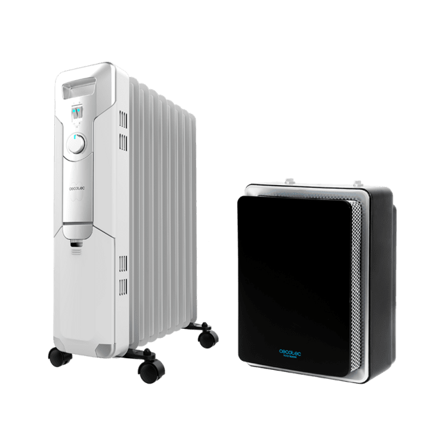 Cecotec Pack ReadyWarm 9000 Space + Ready Warm 360ºRadiador y termoventilador