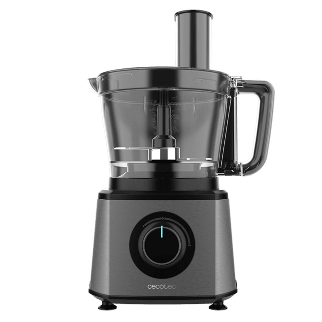 Cecotec Paprika 2000 Full Procesador De Alimentos Con Potencia Máxima De 2000 W Cuerpo De Acero Inoxidable 2 Velocidades Y Pulse. Incluye Bowl De 3 5 L. Accesorios: 3 Discos De Corte Disco Para Cremas Cuchilla Para Picar Y Cuch