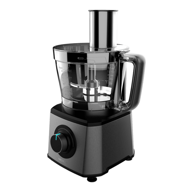 Cecotec Paprika 2000 Full Procesador De Alimentos Con Potencia Máxima De 2000 W Cuerpo De Acero Inoxidable 2 Velocidades Y Pulse. Incluye Bowl De 3 5 L. Accesorios: 3 Discos De Corte Disco Para Cremas Cuchilla Para Picar Y Cuch