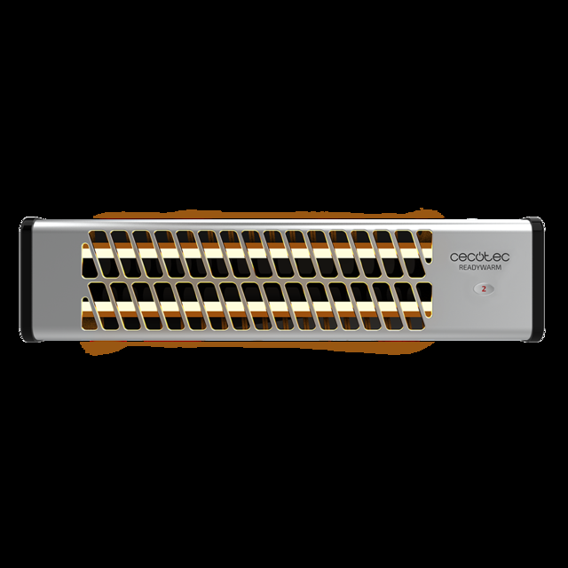 Cecotec pared Ready Warm 7000 Quartz Bath Radiador de pared de cuarzo con 1200 W y termostato regulable. Calefactor baño pared halógeno 1200 W  