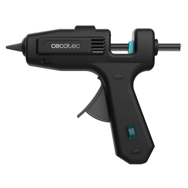 Cecotec Perfect Fix 100 Pro Pistola De Silicona Caliente Con 100W De Potencia. Calentamiento Ultrarapido. Hasta 180ºC. Incluye Protector De Mesa Y 80 Barras De Silicona. Pistola De Silicona Caliente
