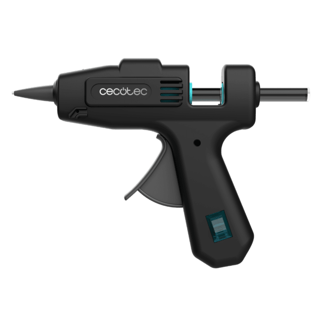 Cecotec Perfect Fix 20 Pistola De Silicona Caliente Con 20W De Potencia. Calentamiento Ultrarapido. Hasta 180ºC. Incluye Protector De Mesa Y 80 Barras De Silicona. Pistola De Silicona