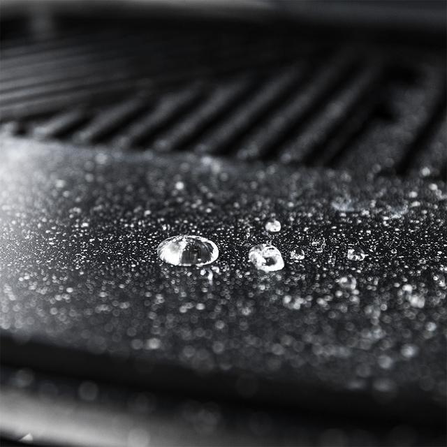 Cecotec PerfectCountry BBQ . Barbacoa Eléctrica Con Patas Tapa Abatible Y Bandeja Inferior Revestimiento RockStone Bandeja Recogegrasas Superficie 43x38cm Temperatura Ajustable 2000 W Barbacoa Eléctrica