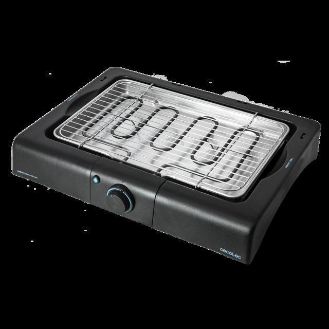 Cecotec PerfectSteak 4200 Way Barbacoa Eléctrica De Sobremesa De 2400 W Parrilla De Acero Inoxidable Y Altura Ajustable A 3 Niveles. Barbacoa Eléctrica De Mesa Con Parrilla