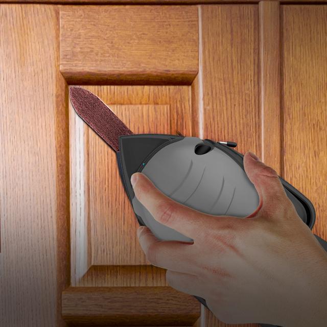 Cecotec PerfectSurface 180 Delta Lijadora Orbital Delta Con 180W De Potencia. Incluye Accesorio FingerDetail Y 12 Recambios. Libertad Movimiento Con Cable De 3M. Incluye Depósito De Polvo Y Conexión Para El Aspirador. Lijadora