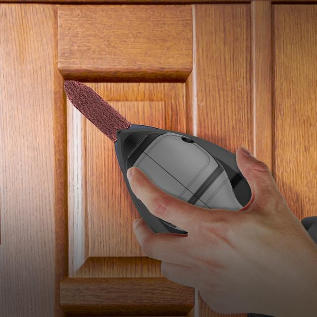 Cecotec PerfectSurface 2120 Delta Lijadora Orbital Delta A Batería 21V. Incluye Accesorio FingerDetail Y 12 Recambios. Libertad Movimiento. Incluye Depósito De Polvo Y Conexión Para El Aspirador. Lijadora Orbital