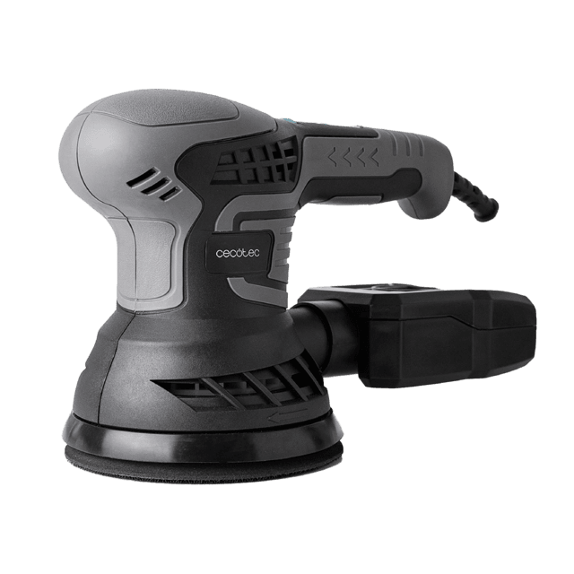 Cecotec PerfectSurface 350 Rotate Lijadora Orbital Delta Con 350W De Potencia. Incluye 12 Recambios. Libertad Movimiento Con Cable De 3M. Moviimiento Rotorbital 360º. Velocidad De 13.000rpm. Incluye Depósito De Polvo Y Conexi