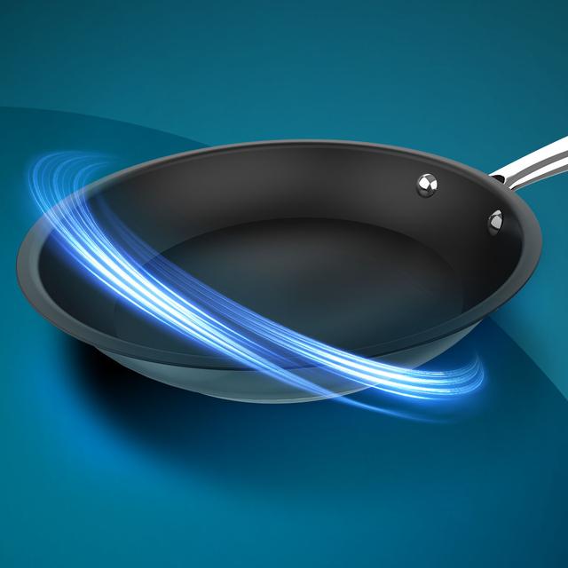 Cecotec Polka Classy 20-24-28 Bucket Steel. Set De Sartenes De 20-24-28 Cm De Diámetro De Acero Inoxidable 18/10 De Alta Calidad Y Durabilidad. Set De Sartenes