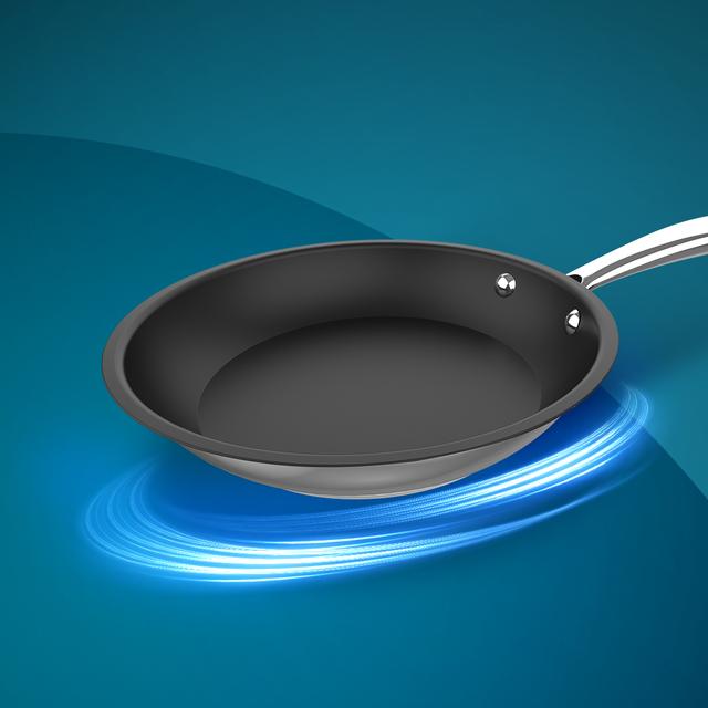 Cecotec Polka Classy 28 Bucket Steel. Sartén De 28cm De Diámetro. Elaborada De Acero Inoxidable 18/10 De Alta Calidad Y Durabilidad Sartén