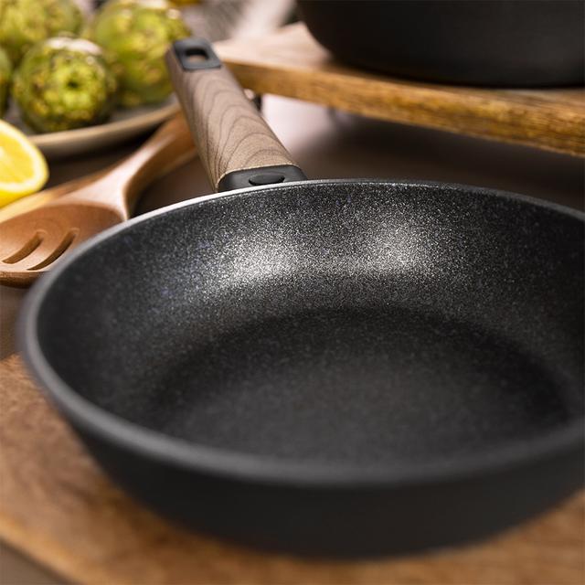 Cecotec Polka Excellence 20-24-28 Bucket Set Force. Set De Sartenes Con Diámetro De 20-24-28 Cm Aluminio Fundido Revestimiento Antiadherente Apta Para Todo Tipo De Cocinas Y Lavavajillas Set De Sartenes