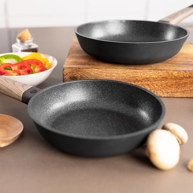 Cecotec Polka Excellence 20-24 Bucket Set Force. Set De Sartenes Con Diámetro 20-24 Cm Aluminio Fundido Revestimiento Antiadherente Apta Para Todo Tipo De Cocinas Y Lavavajillas Sartenes