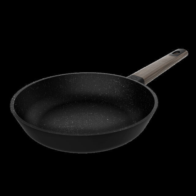 Cecotec Polka Excellence 20 Bucket Force. Sartén con Diámetro de 20 cm Aluminio Fundido Revestimiento antiadherente Apta para Lavavajillas y Todo tipo de cocinas Fondo indeformable Sartén