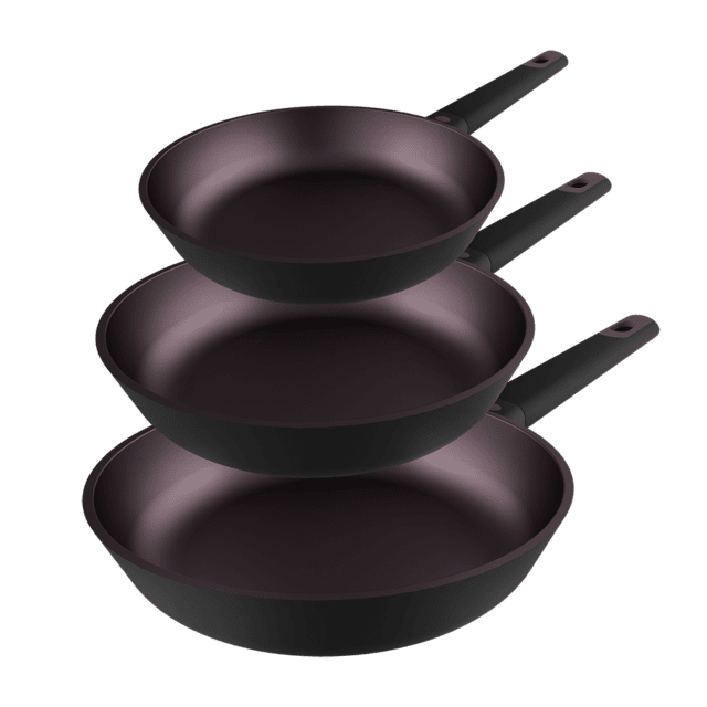 Cecotec Polka Experience 20-24-28 Bucket Set Titan. Set De Sartenes Con Diámetro De 20-24-28 Cm Aluminio Fundido Revestimiento Antiadherente Apta Para Todo Tipo De Cocinas Y Lavavajillas Set De Sartenes